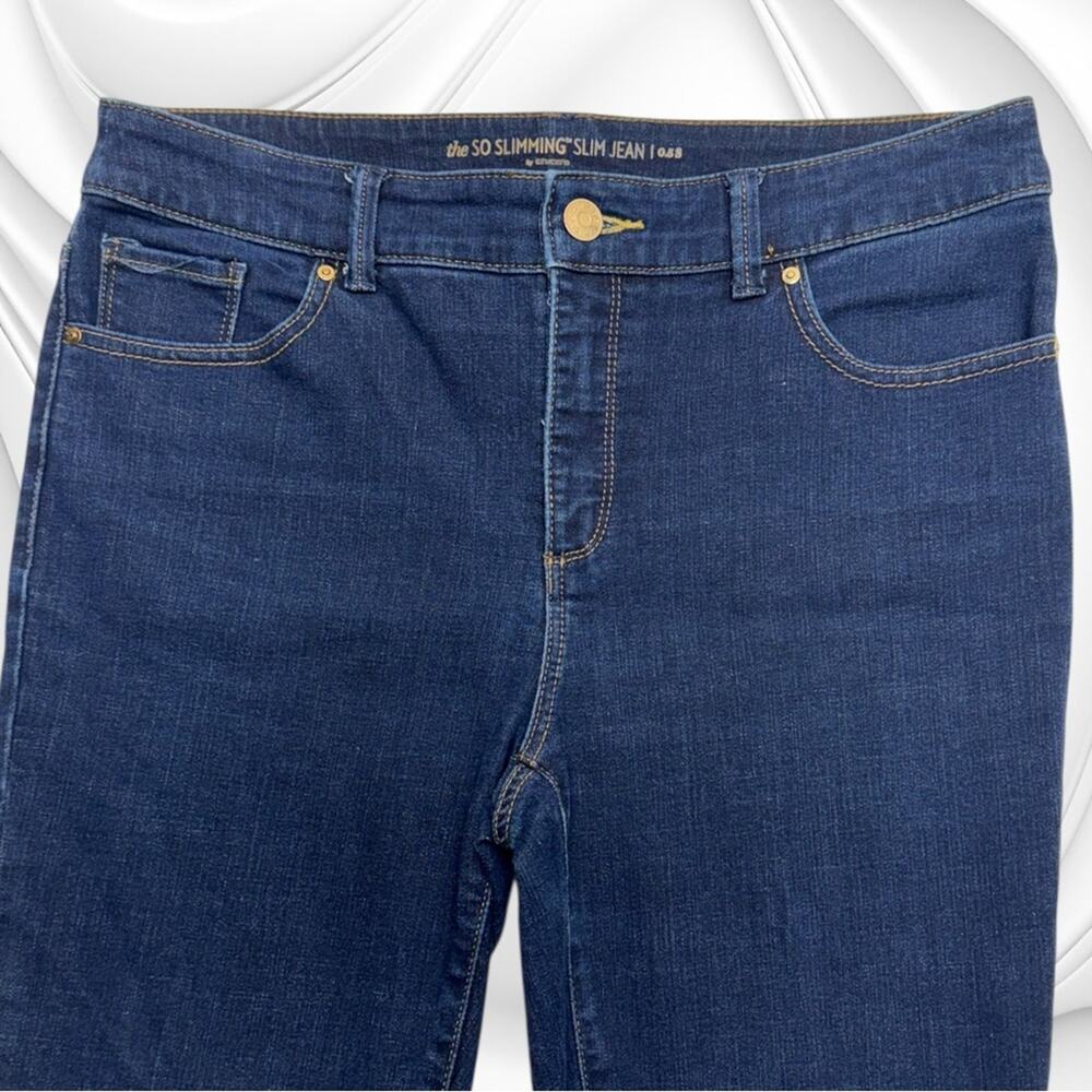 CHICO’S Women’s 0.5S SO SLIMMING SLIM JEAN - U.S. SIZE 6